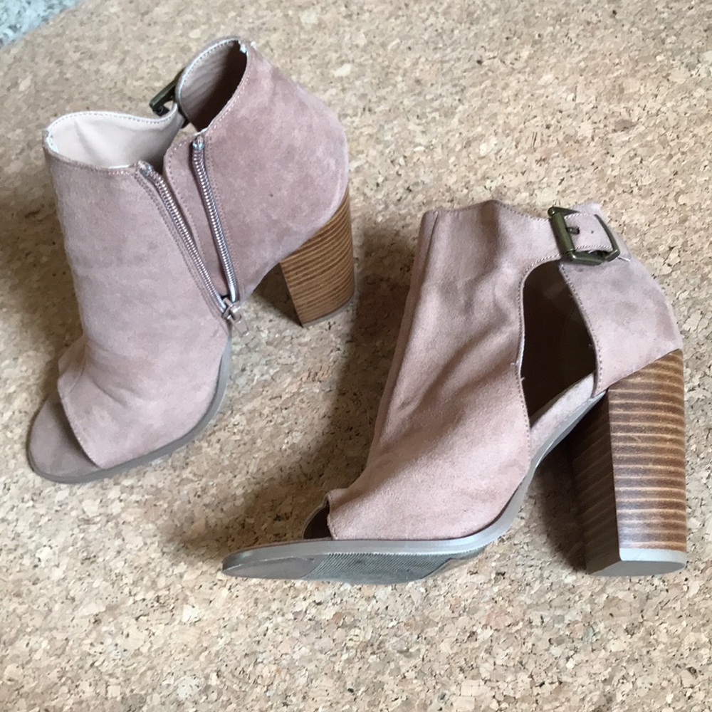Nude Booties - Picture 3 of 3